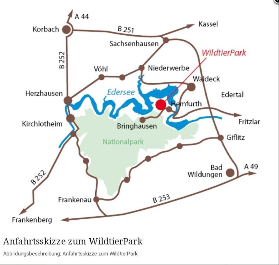 Fewo Mehrwald Korbach Esterno foto